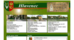 Desktop Screenshot of hlavenec.cz